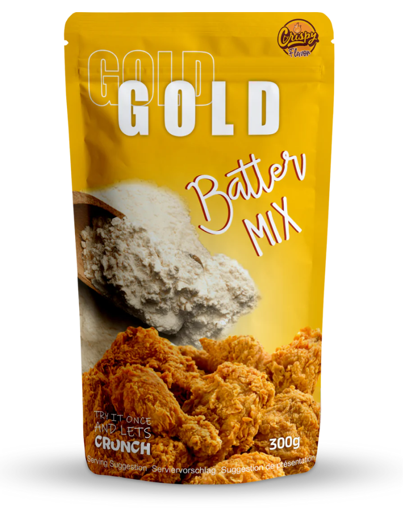 Gold Crispy Fried Chicken Batter Mix