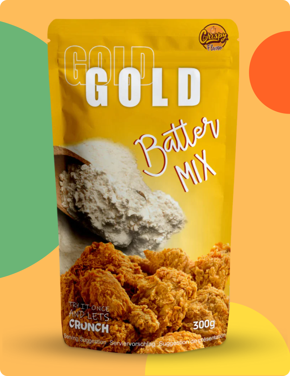  crispy flavor chicken batter mix