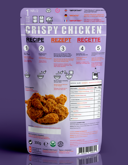 Salty Crispy Fried Chicken Batter Mix